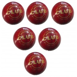 Club Cricket Ball-Pack of 6